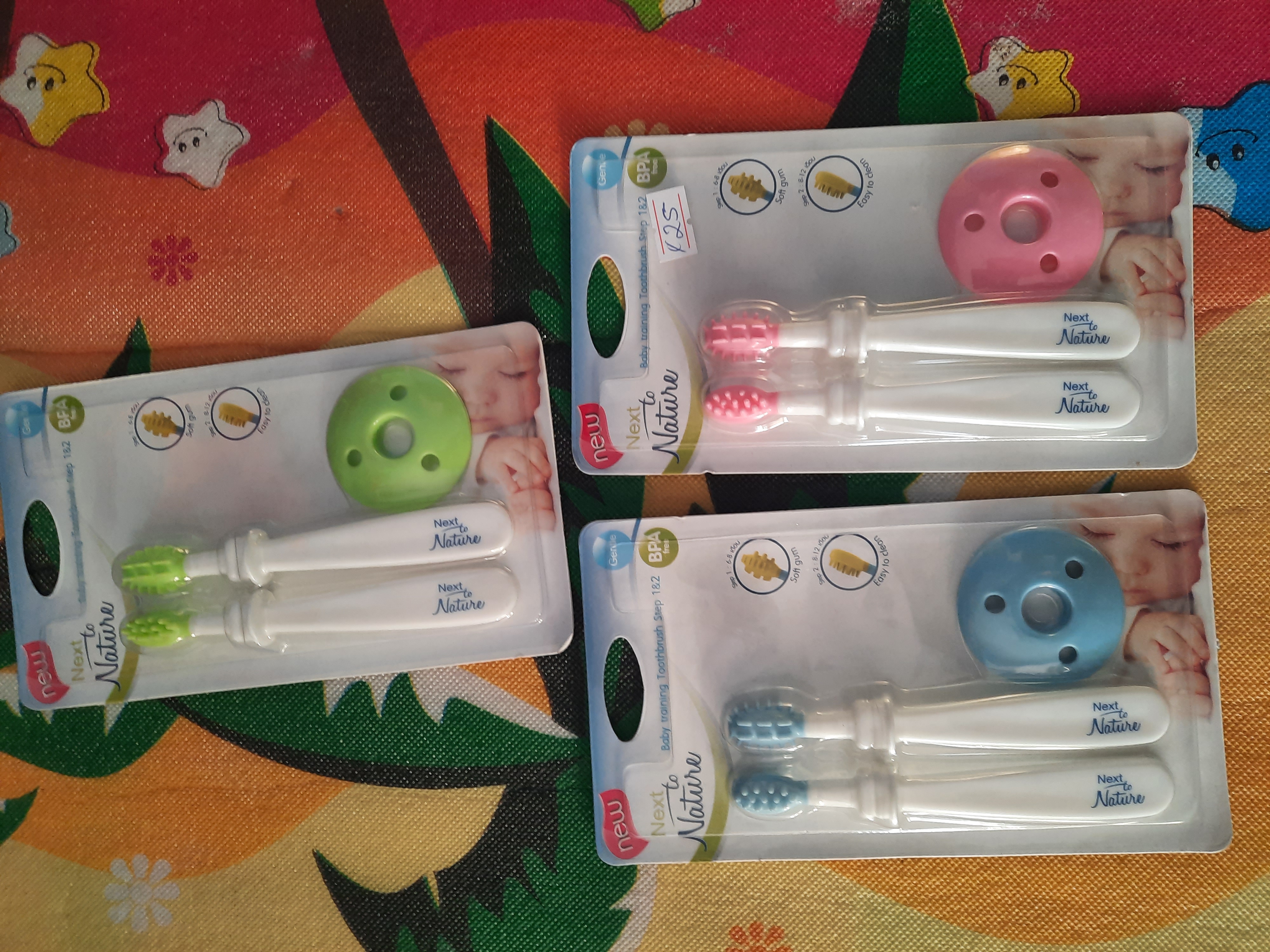 Silicon baby toothbrush
